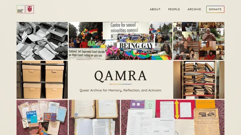 Archive homepage