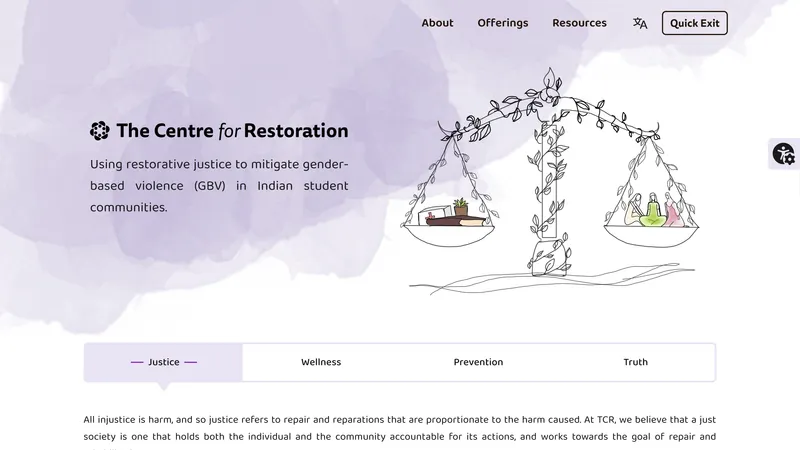 Home page screenshot